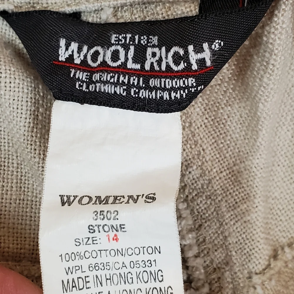 Woolrich Stone‎ Light Tan Shorts Size 14